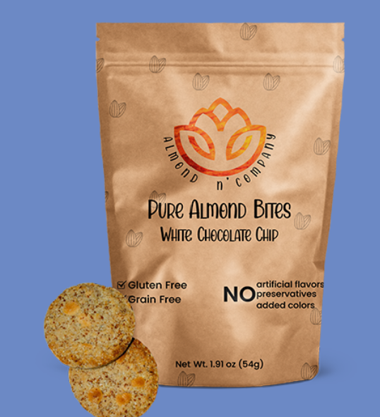 Pure Almond Bites White Chocolate Chips - 3 Packs