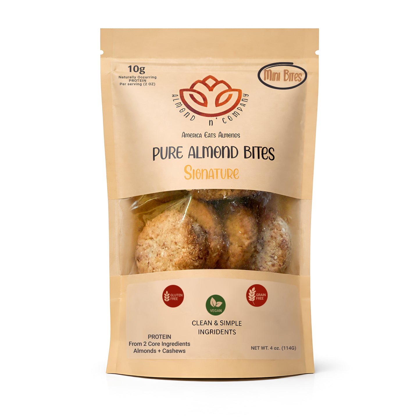 Pure Almond Bites Minis - Signature (2 Pack)
