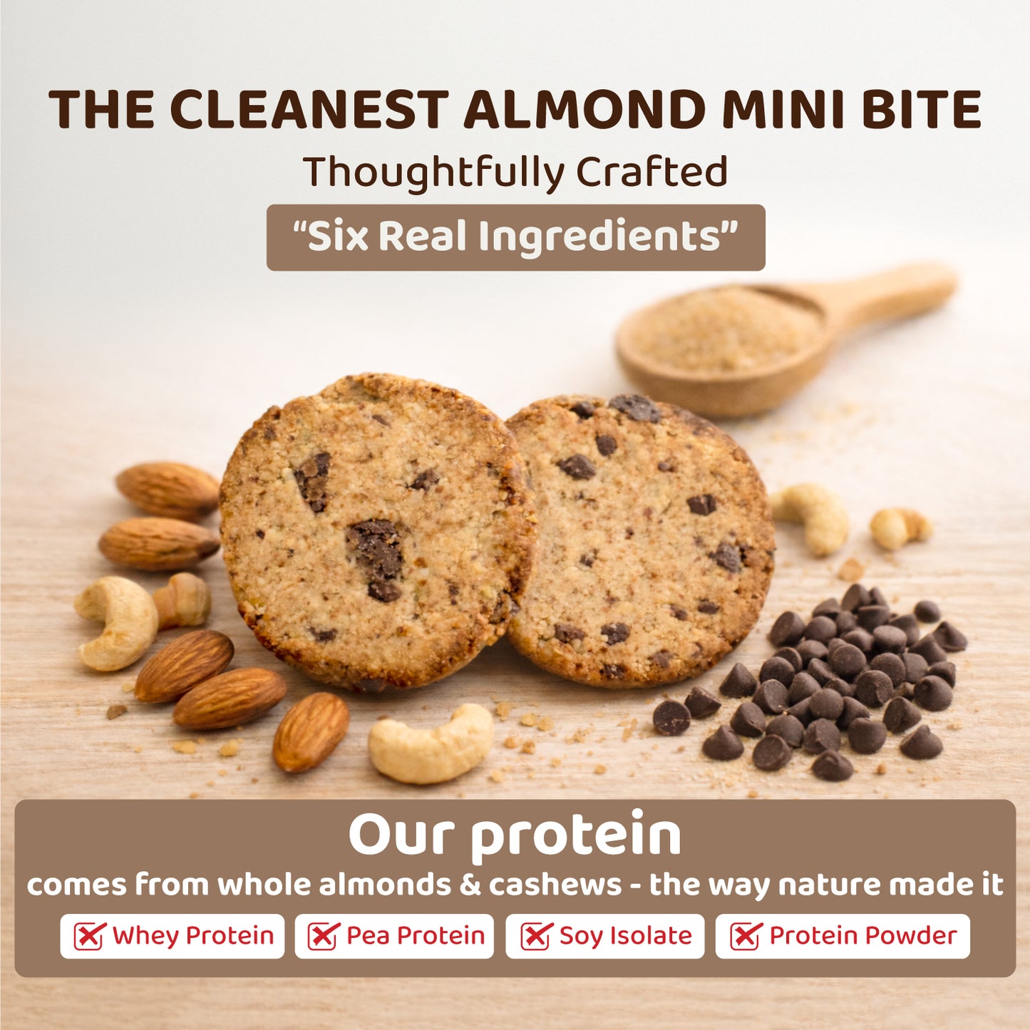 Pure Almond Bites Minis - Chocolate (2 Packs)