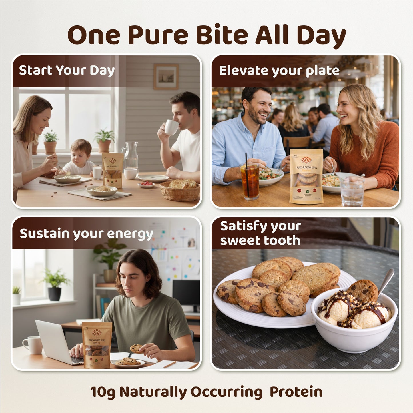 Pure Almond Bites Minis - Signature (2 Pack)
